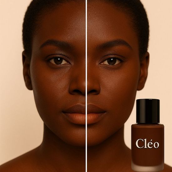 Cléo Studio Fıx 30 SPF Fondöten - Koyu resmi